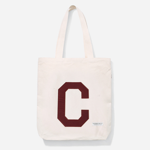 FW C LOGO ECO BAG-BURGANDY
