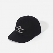 FW SLOGAN B.B CAP-BLACK/WHITE