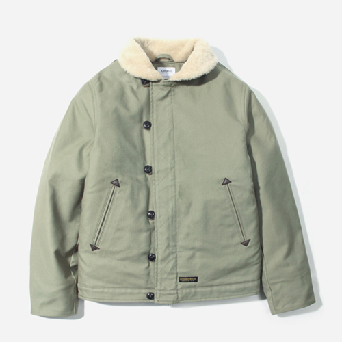 FW DECK JACKET-SAGE GREEN