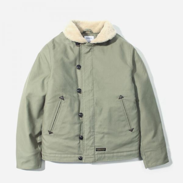 FW DECK JACKET-SAGE GREEN