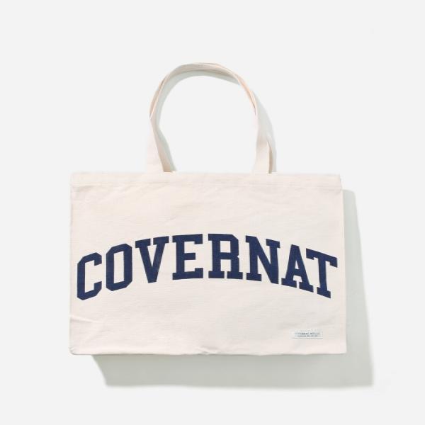 FW ARCH LOGO NEW BIG ECO BAG-IVORY
