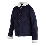 [ROMANTIC CROWN] LUMBERJACK MOUTON JACKET_NAVY