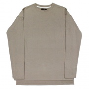 [NAMEOUT] BASIC OVERSIZED SLEEVE T - ASH