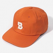 B LOGO CAP-ORANGE