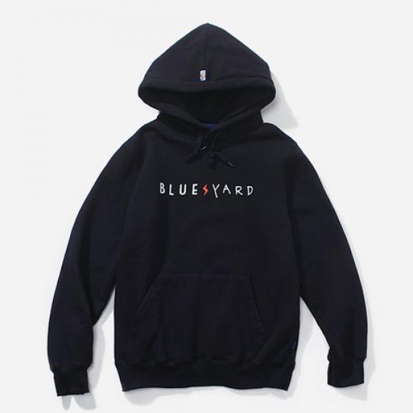 BLUEYARD LOGO HOODIE-NAVY
