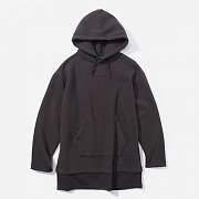 LAYERED REBEL YOUTH HOODIE-BLACK