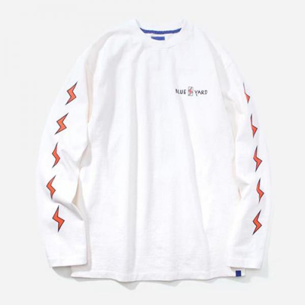 16A/W THUNDERBOLT LONG SLEEVE T-WHT