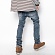 2016 FW BLUE ROUGH WASHED JEAN SKINNY