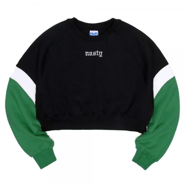 [NYPM] CRUSH COLORATION SWEATSHIRTS (GREEN)