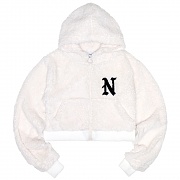 [NYPM] FRUFFY NASTY ZIPUP HOODY (WHITE)