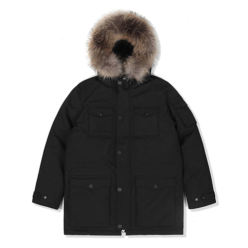 N3B DOWN PARKA-BLACK