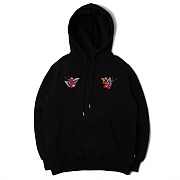 [ROMANTIC CROWN] ELMO SWALLOW HOODIE_BLACK