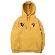 [ROMANTIC CROWN] ELMO SWALLOW HOODIE_MUSTARD