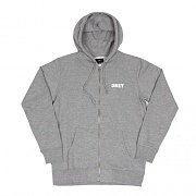(112460000)FOSTER ZIP HOOD-H.GRY