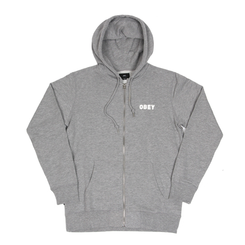(112460000)FOSTER ZIP HOOD-H.GRY