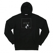 SNOOPY BOX LOGO HOOD-BLK