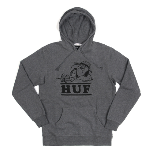 SPIKE NEEDLES PULLOVER HOOD-G.HEA