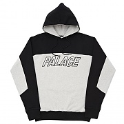 SPACE HOODIE BLACK / GREY MARL