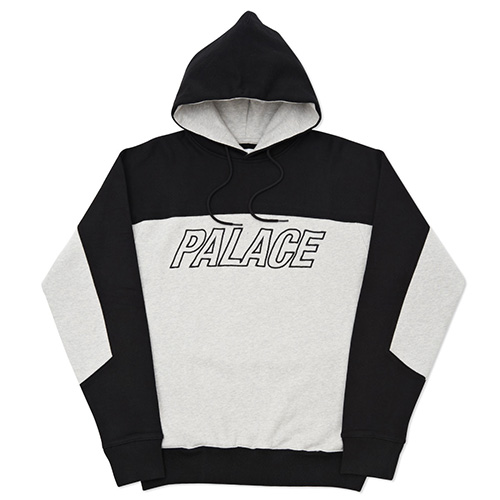 SPACE HOODIE BLACK / GREY MARL