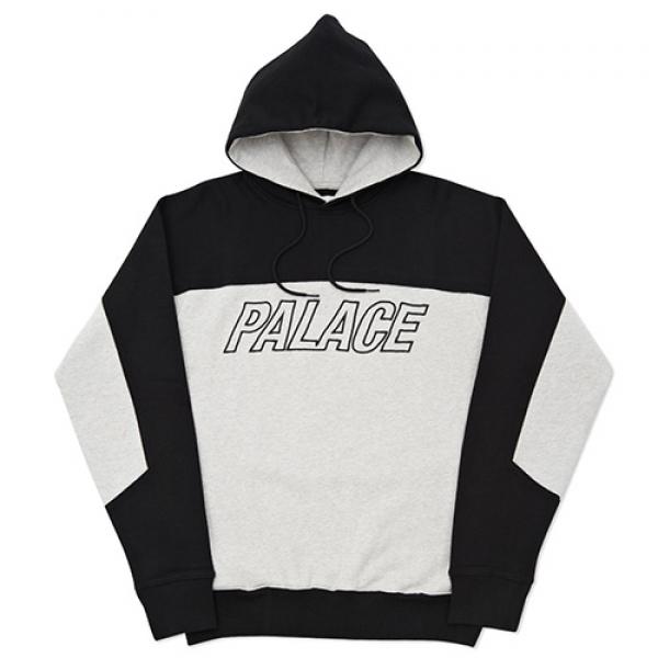 SPACE HOODIE BLACK / GREY MARL
