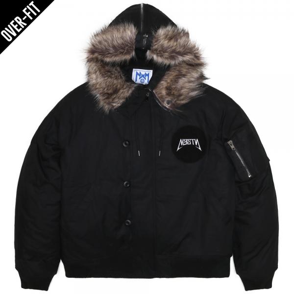 [NYPM] N-NASTY HOODIE MA-1 (BLK)