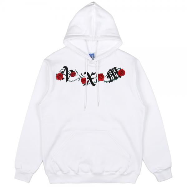 [NYPM] NOISE ROSE HOODIE (WHT)
