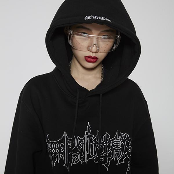 Muganjiok Over Hoodie (bk/wh)