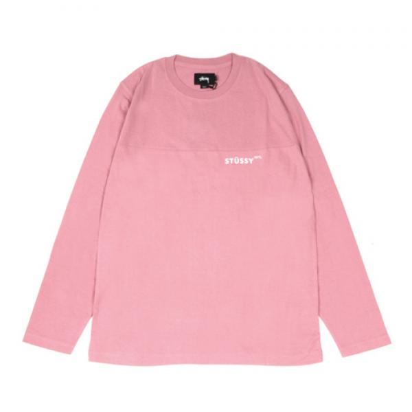 PANEL CREW JERSEY-PINK