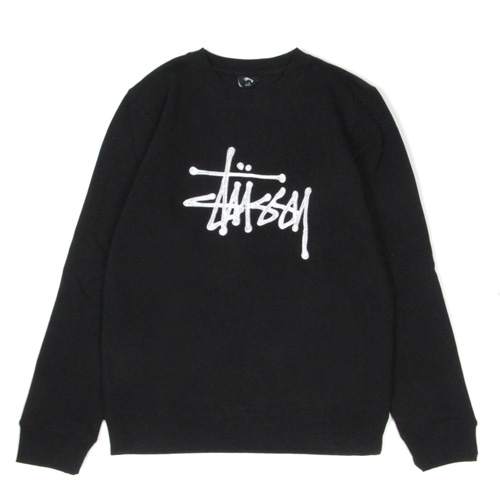 CHAIN STITCH APP. CREW-BLACK