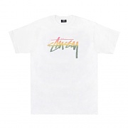 STOCK FADE TEE-WHT
