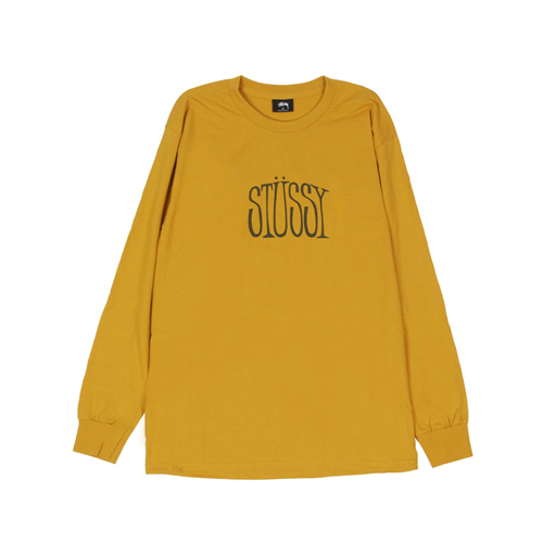 STUSSY STRETCH LS TEE-MUST