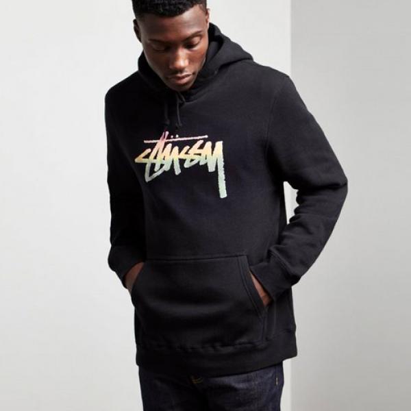 STOCK FADE HOOD-BLK