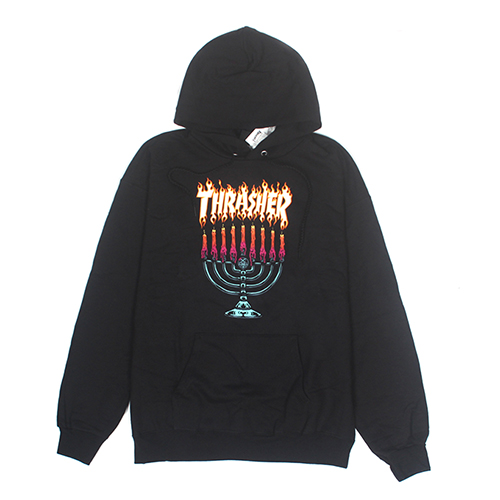 (3142553)MENORAH HOOD-BLK