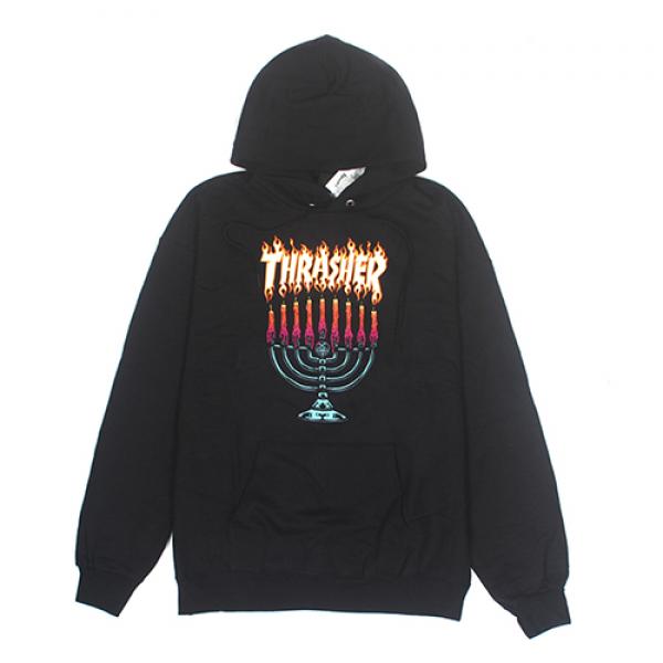 (3142553)MENORAH HOOD-BLK