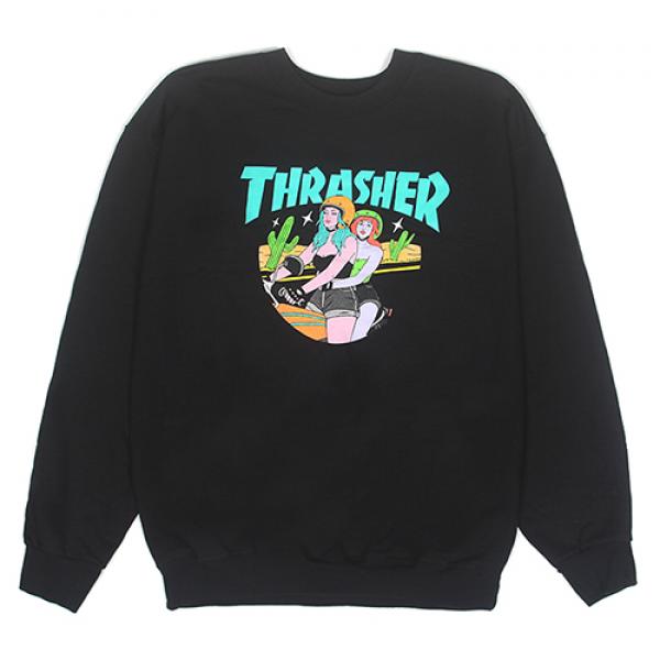 (3127003)BABES CREWNECK-BLK