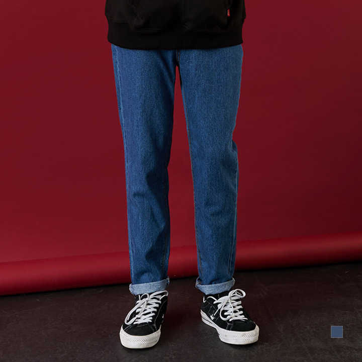 Indigo Blue Tapered Denim