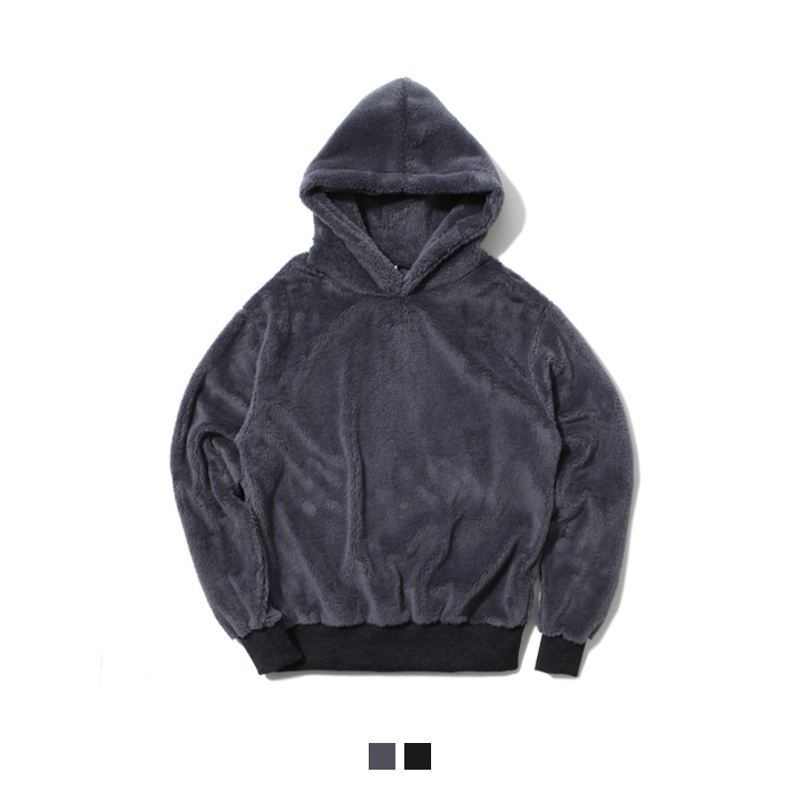 Pile Lined Series Hood T-Shirt