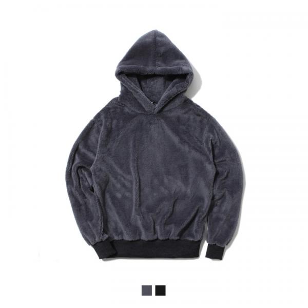 Pile Lined Series Hood T-Shirt