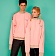 Half neck sweatshirt (Pink)