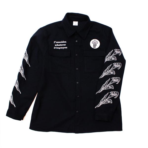 FLOWER EMBROIDERY SHIRT