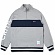 HALF ZIP OVERFIT SWEATSHIRT (GREY)_CTOSACR04MC4