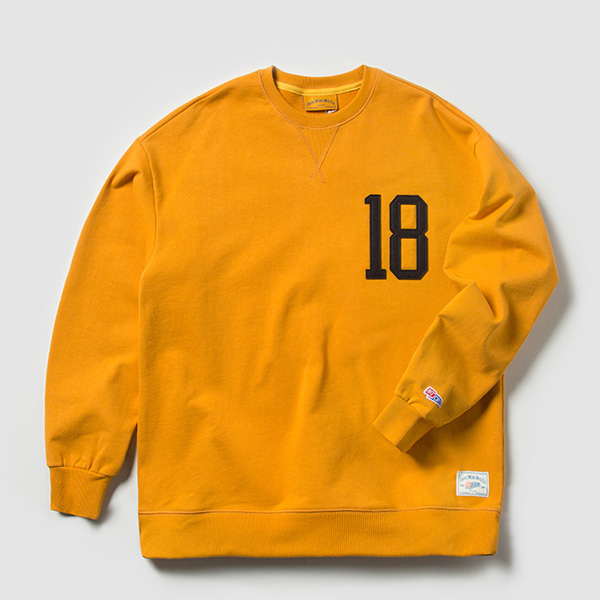 18 SWEAT SHIRT (MUSTARD)_CMOEPCR33UY2
