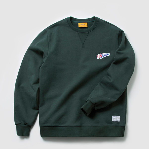 FLAG STANDARD FITSWEAT SHIRT  (GREEN)_CMOEPCR32UG0
