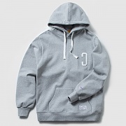 REVERSE C LOGO HOODIE (GREY)_CMOEPHD31MC4