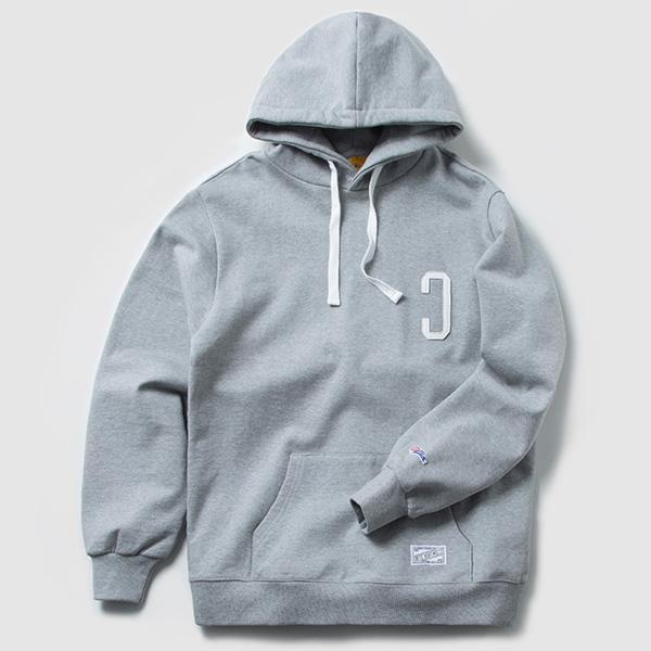 REVERSE C LOGO HOODIE (GREY)_CMOEPHD31MC4
