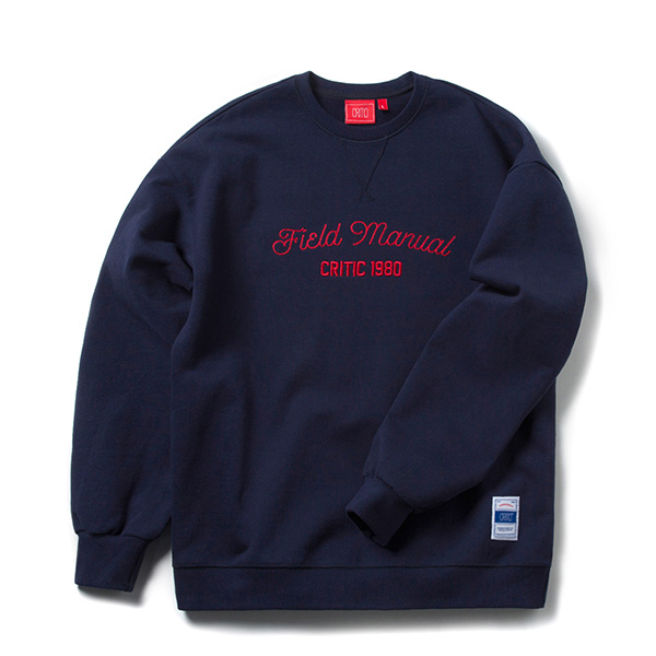 FIELD MANUAL SWEATSHIRT (NAVY)_CTOEPCR03UN0
