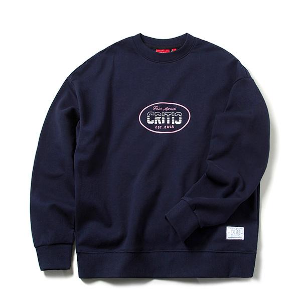 CRITIC RACING LOGO SWEATSHIRT (NAVY)_CTOEPCR04UN0