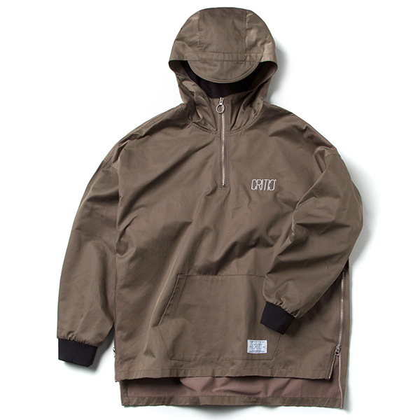 CRITIC LOGO ANORAK (BEIGE)_CTOEPJK03ME0