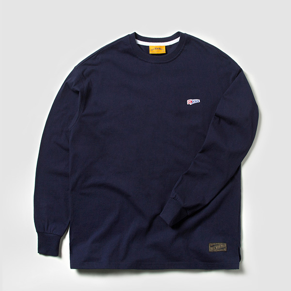 FLAG ICON LONGSLEEVES (NAVY)_CMOEPRL32MN0