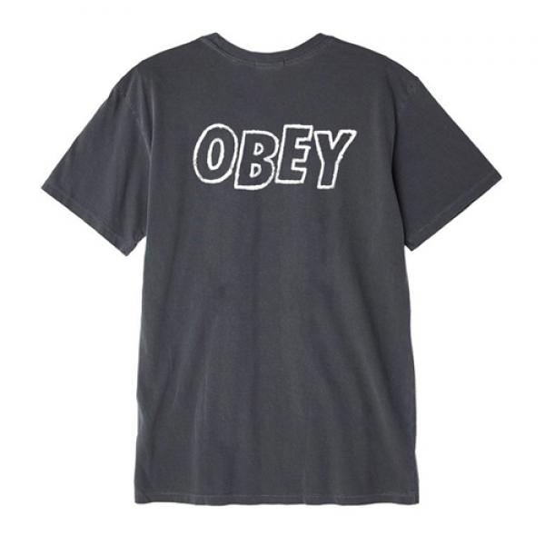 (166521319)OBEY LO-FI PREMIUM TEE-BLK